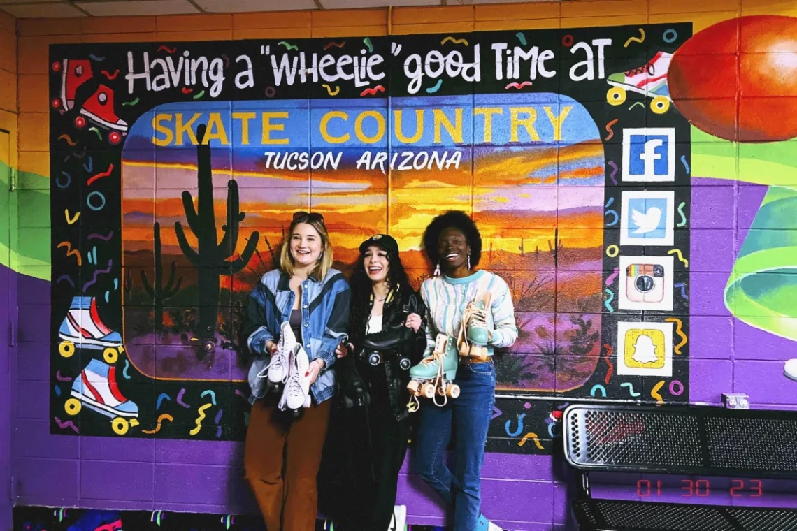 rollerskating party